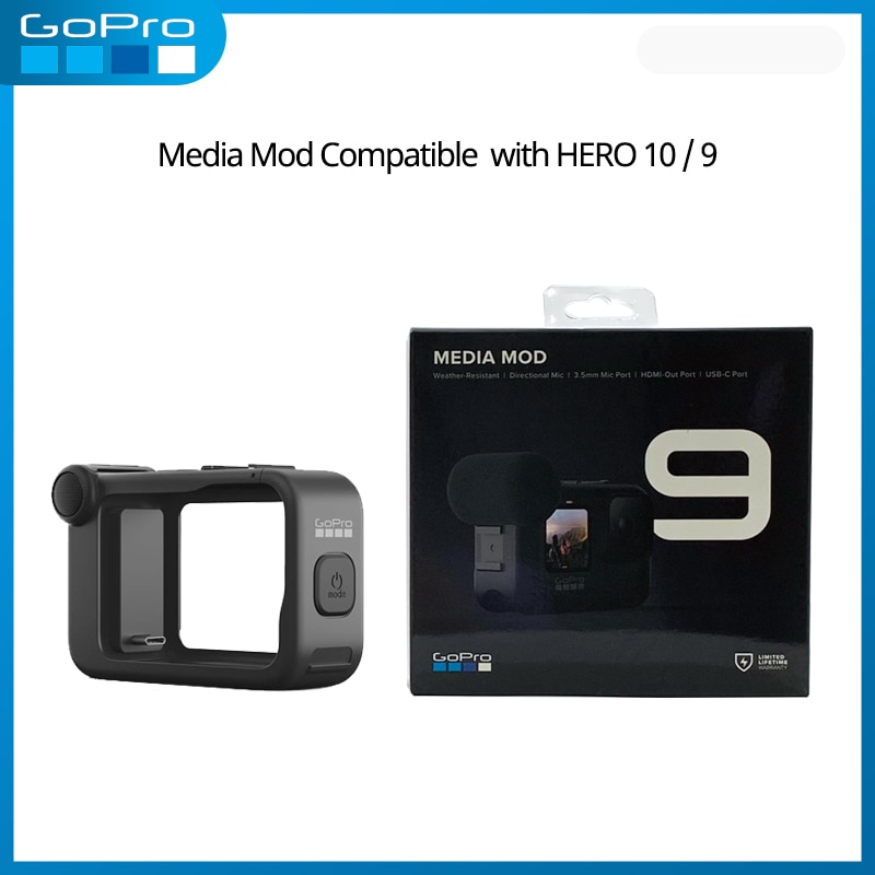 Mm Gopro Hero Media Mod External Mic GoPro HERO10 HERO9 Black
