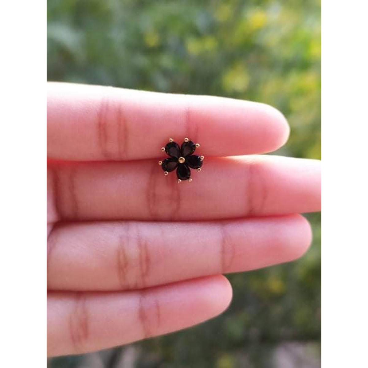 Nose Pin  New Model, Trendy Design , L Shape Noseringkk, Nose Ring,CD-46 - Nose Pin - Nose Pin
