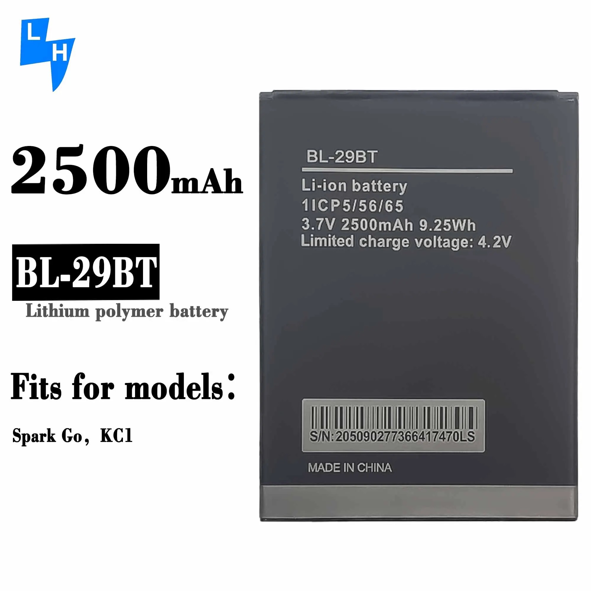 Tecno BL-29BT Replacement Battery for Tecno Spark GO - 2500 mAh