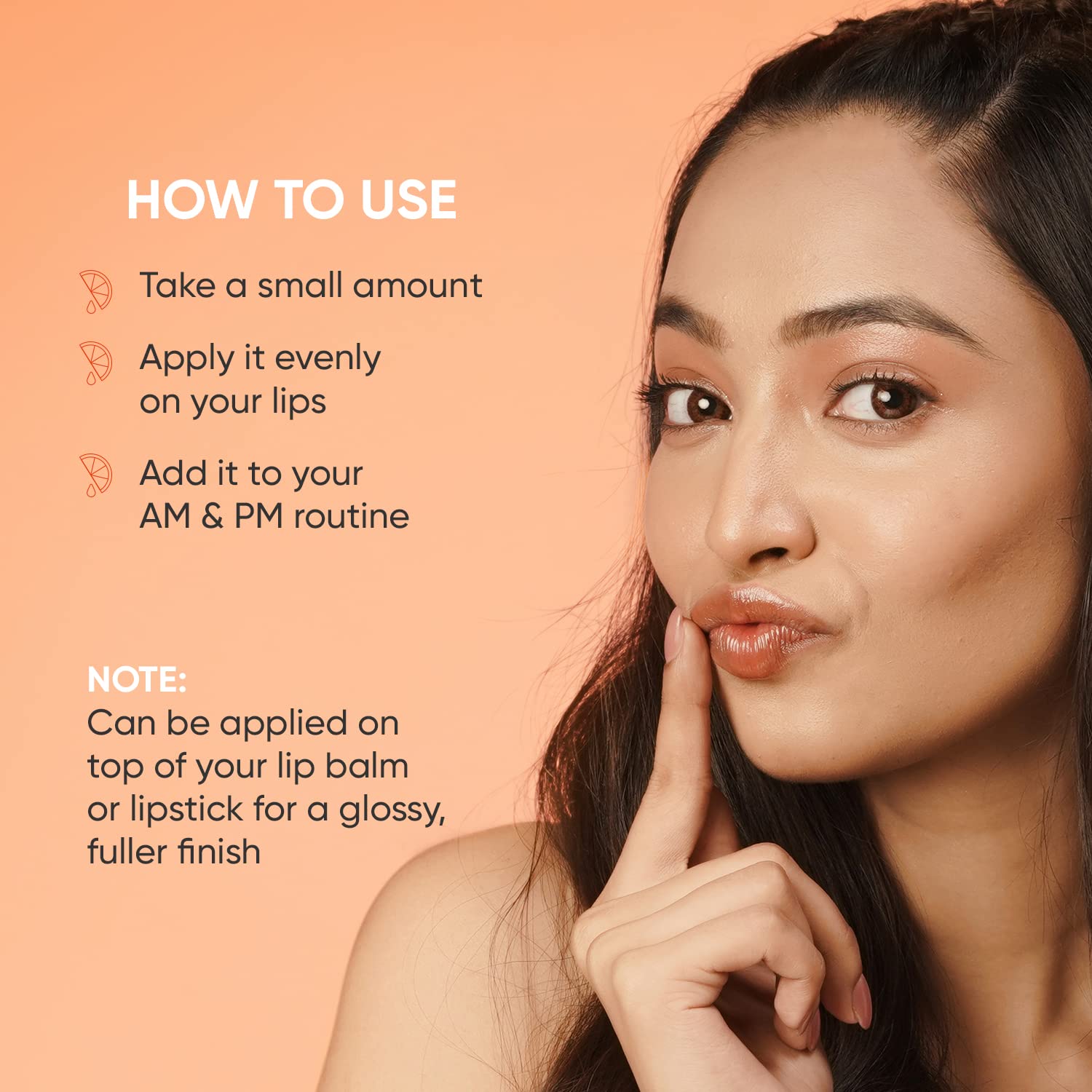 Dot & Key Lip Plumping Mask With Vitamin C + E 15ML For Naturally Glowing Lips, Fades Lip Pigmentation, Smoothes Flaky & Dry Lips, Lip Mask For Soft, Smooth & Plump Lips (Blood Orange & Nectarine). 