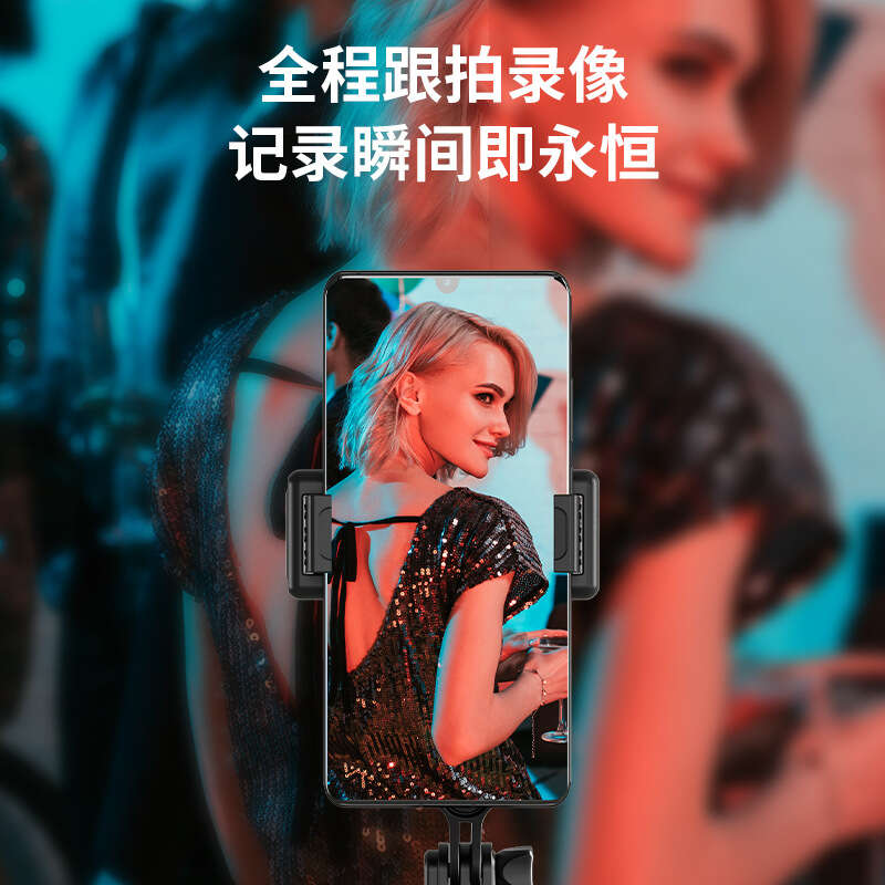 New mini Bluetooth pocket phone holder horizontal and vertical selfie stick 360 degree rotation QQ e. 