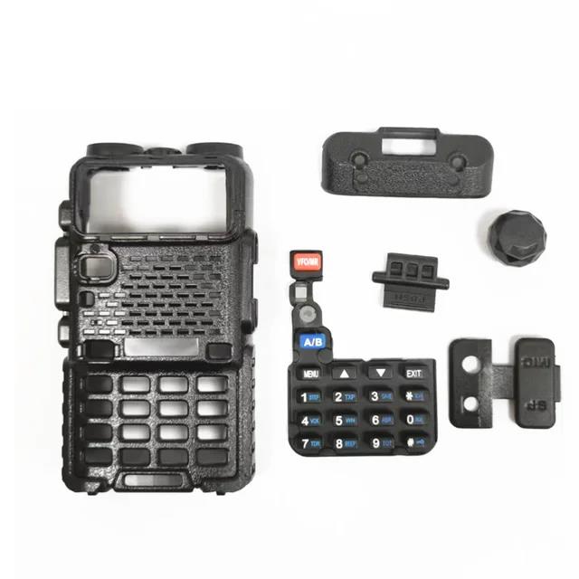 Baofeng UV-5R Maintenance Walkie Talkie Accessories Shell Knob PTT Transmission Frame With Button for UV5R Radio Replace Parts. 