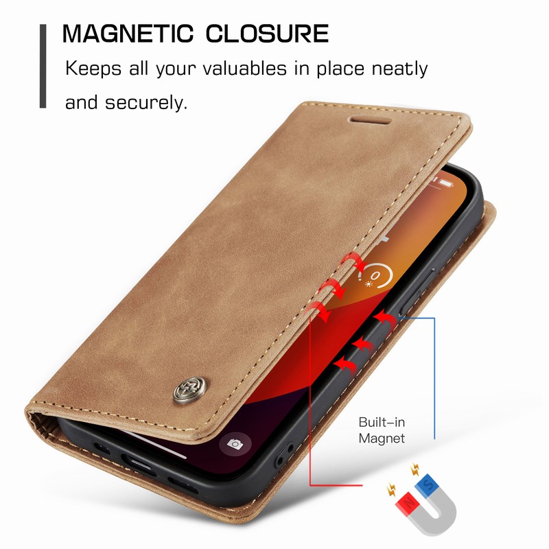 Set of Magnetic Flap Hands SE 5 S Xs Xr3 12 M5 Pro for Iphone 1Max 14 Pro 1ini 11 7 8 6 Plus Matte Leather Money Maker Bag Cover. 