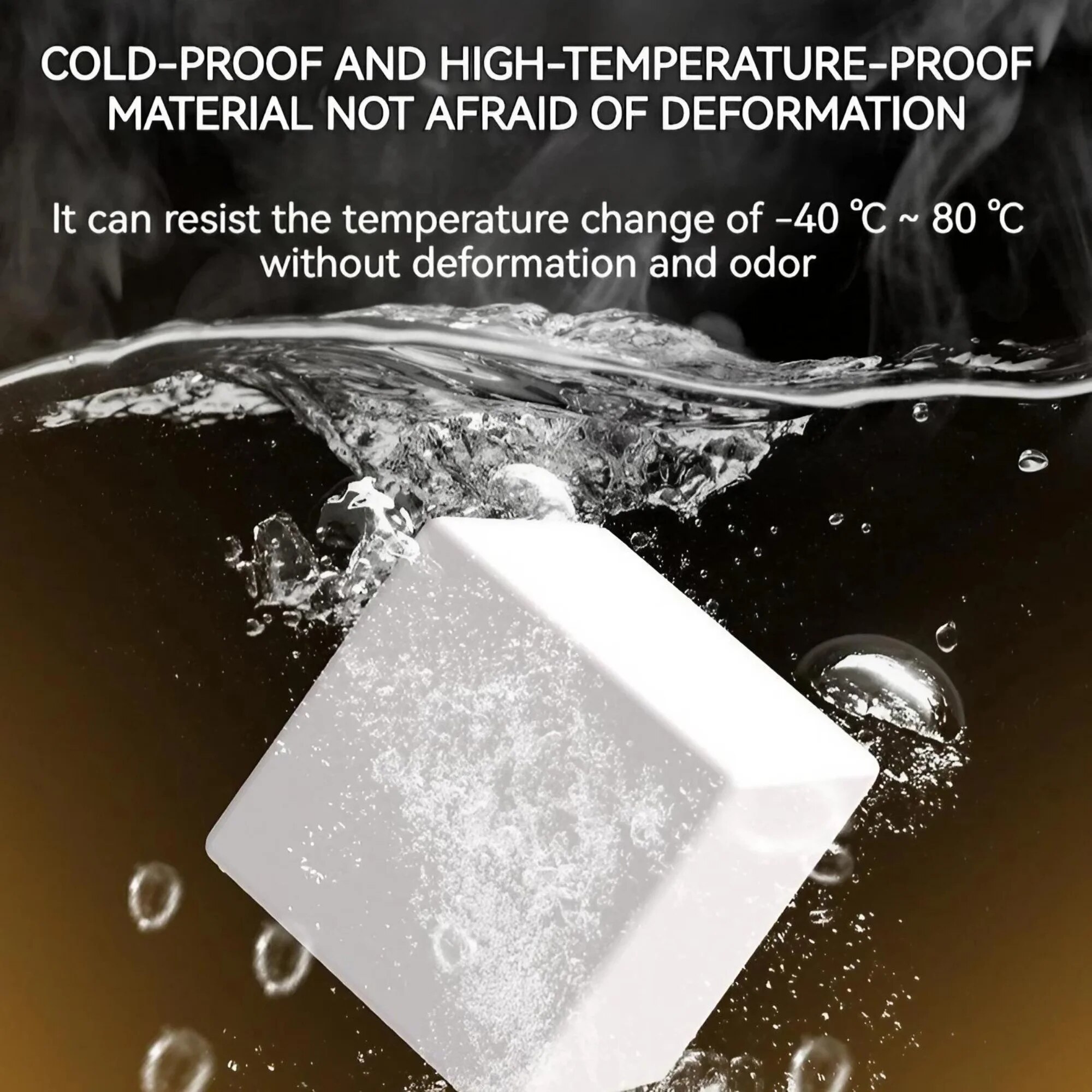 USB Rechargeable Waterproof and Shockproof 16-Color Remote Control LED Light Cube, Create a Colorful World of Light and Shadows. 