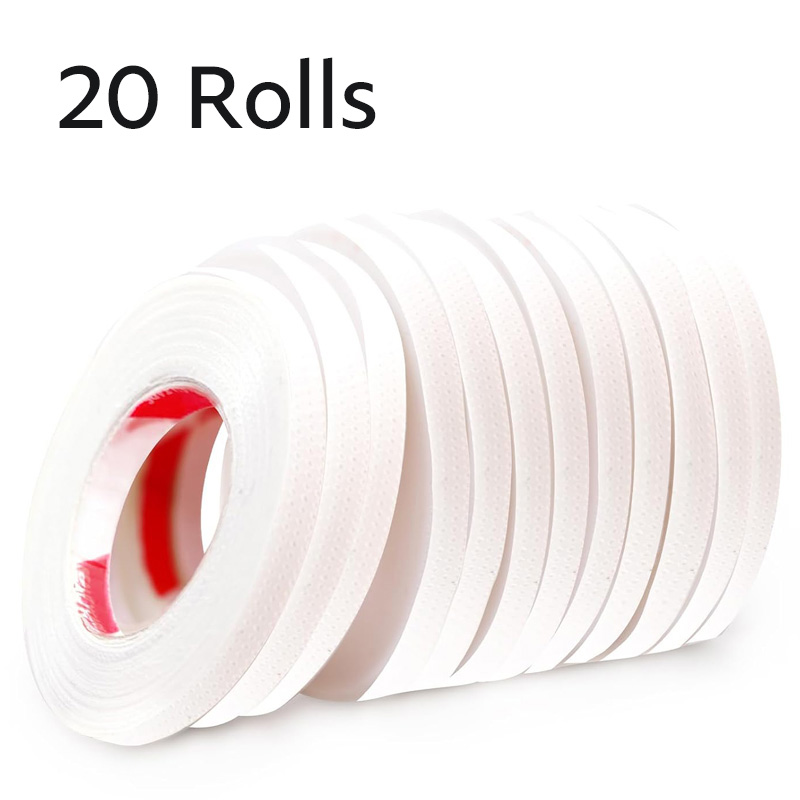 10/20 Rolls Lash Tape Micropore Breathable Eyelash Tape for Eyelash Extensions to Secure Eye Patches and Lift Eyelid