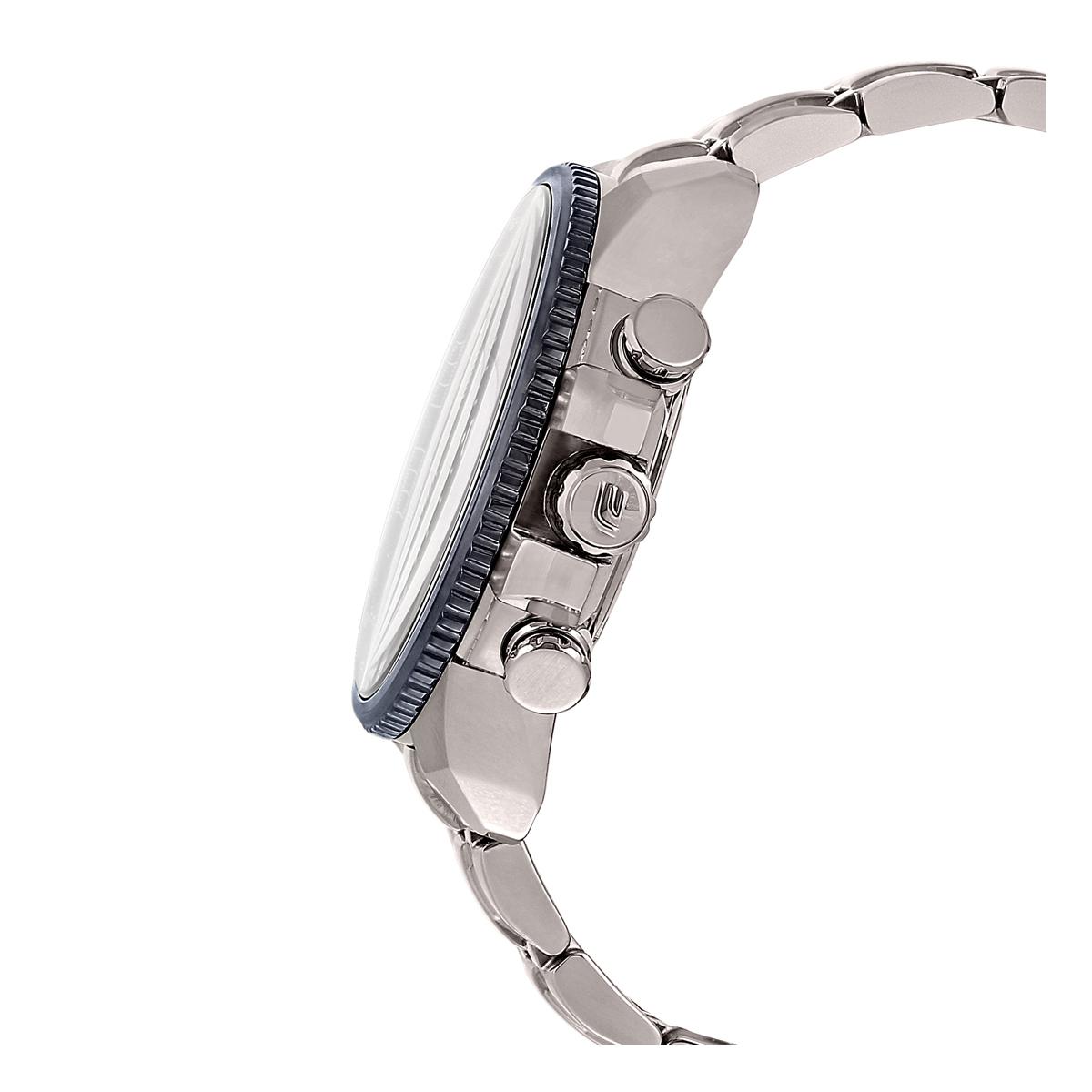 Casio Edifice EF-558D-2AVDF Analog Wrist Watch  for Men - Silver. 