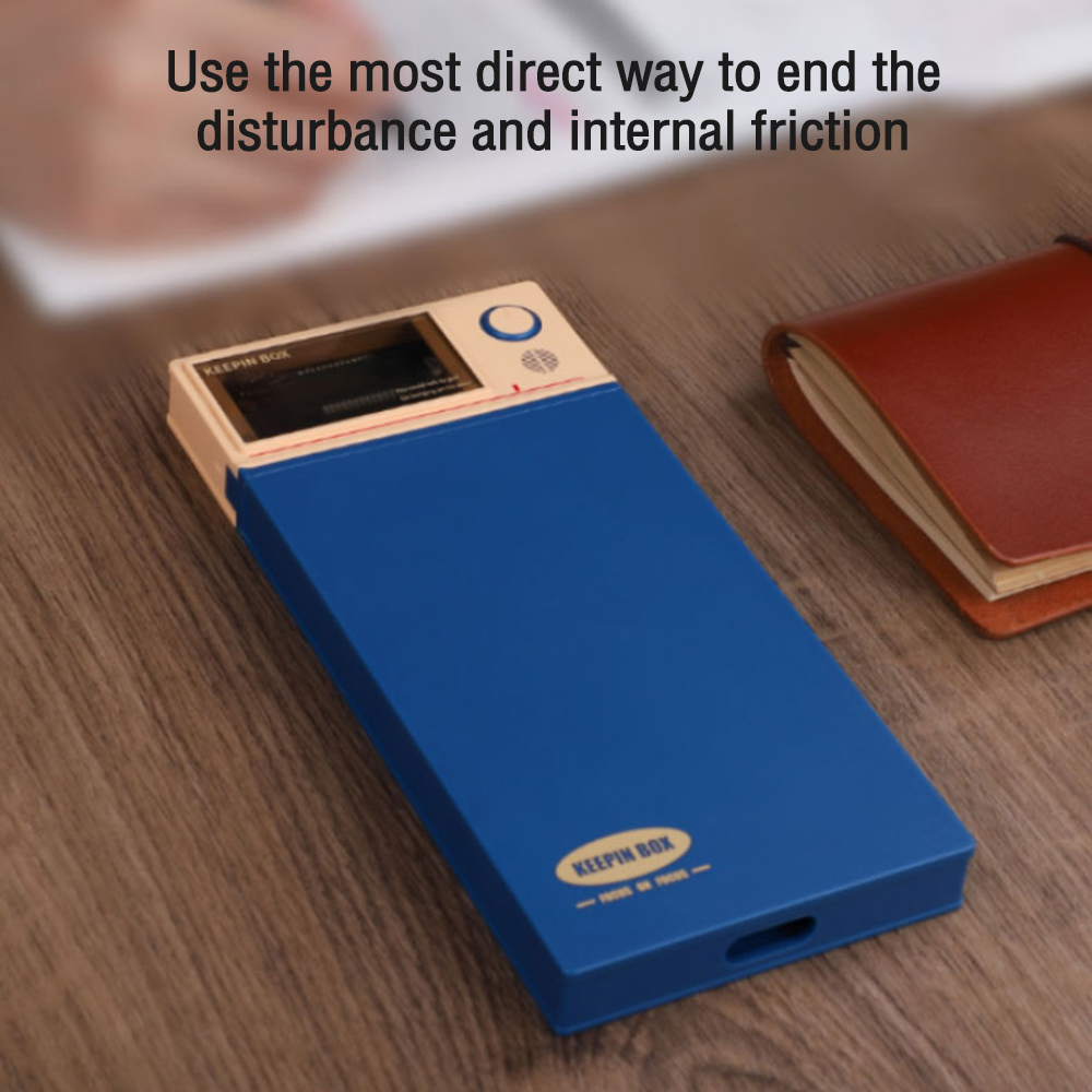 Keepin Box Universal Smartphone Timing Lock Box Portable Student Self-Discipline Cell Locking Case Restrict Mobile Phone Use. 