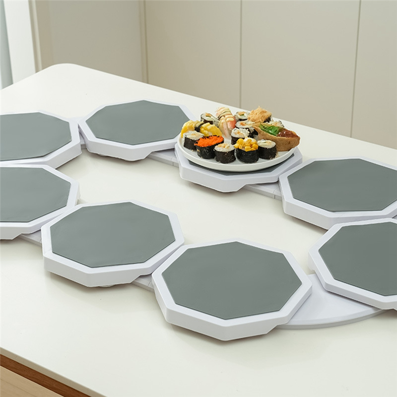360° Lazy Susans Revolution Serving Tray Countertop Turntable Tray. 