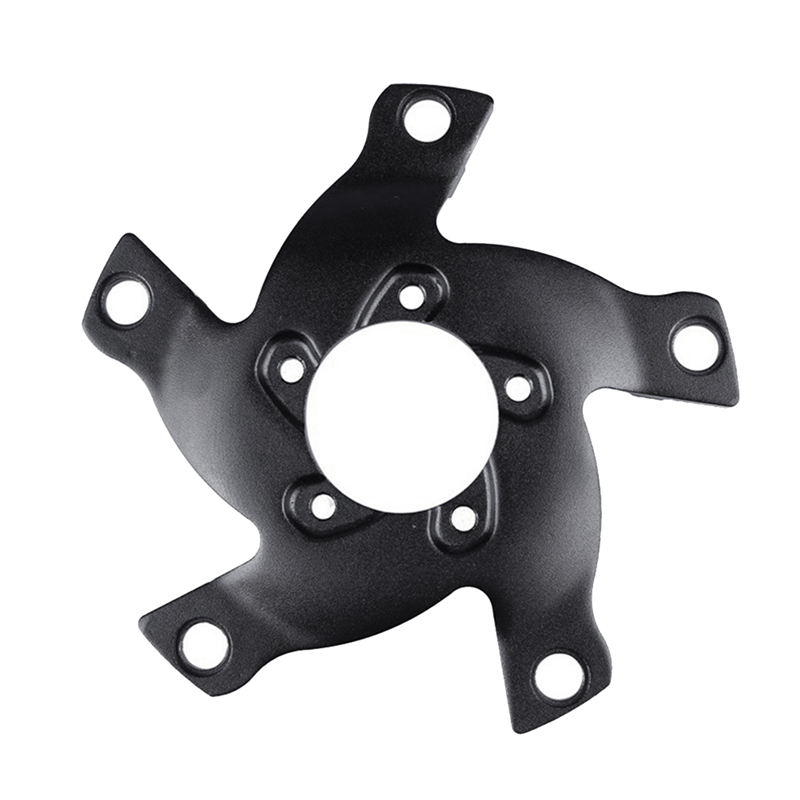 1 Piece E-Bike Mid Motor Chainring Adapter Spider BCD 130MM Black Bicycle Chainring Adapter for G320 Motor