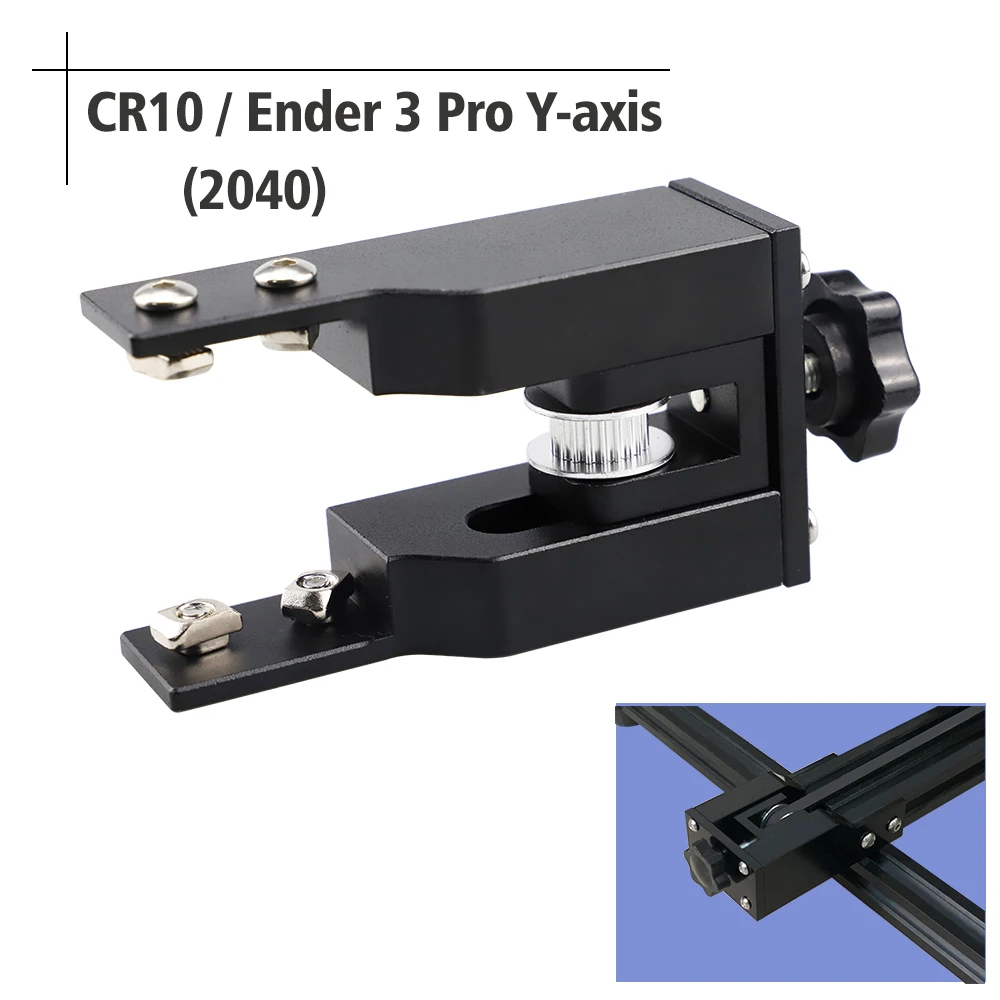 1PC 3D Printer Ender 3 Upgrade 2020 Profile X-axis 2040 Y-axis Synchronous Belt Stretch Straighten Tensioner for Creality CR-10. 