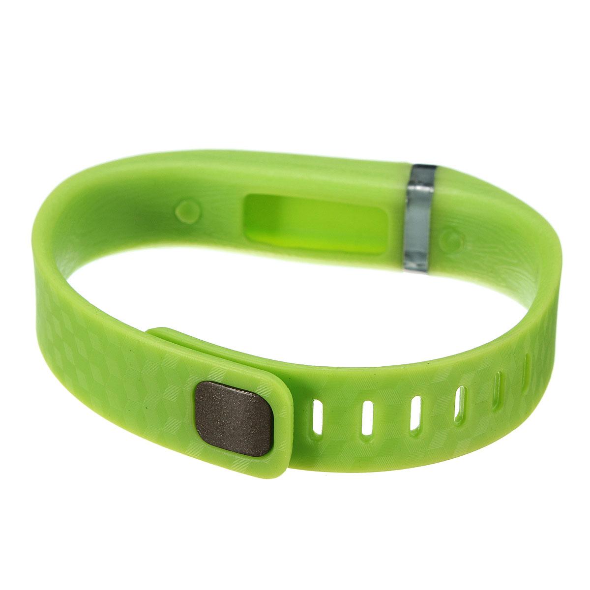 3D Replacement Wrist Band w/Clasp For Fitbit Flex Bracelet Large L (No Tracker) Green. 