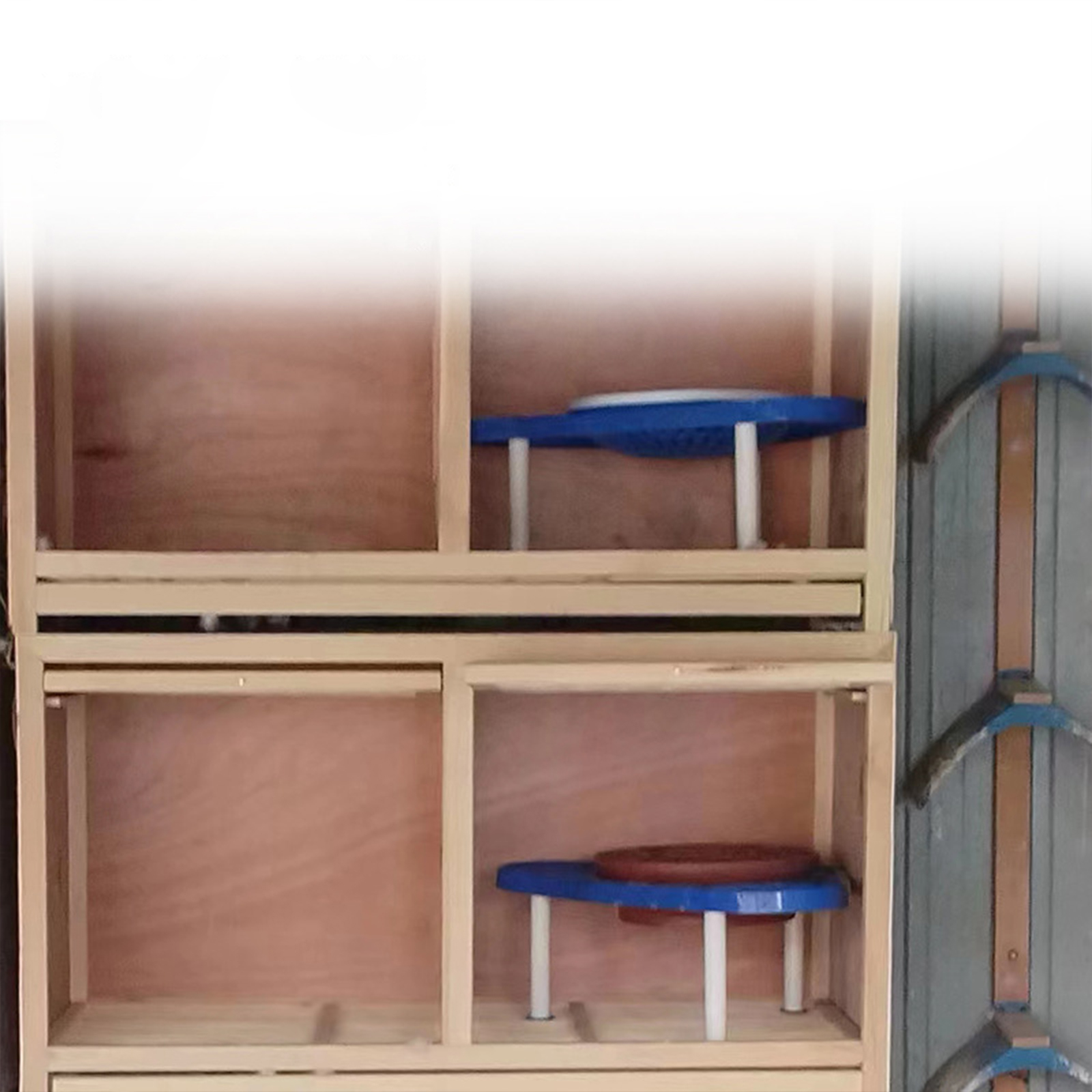 GC Pigeon Nesting Bowls, Pigeon Nest Rack With Smooth Bottom, Light Weight Portable Pet Nest Support Holder, Wear Resistant And Practical Bracket. 
