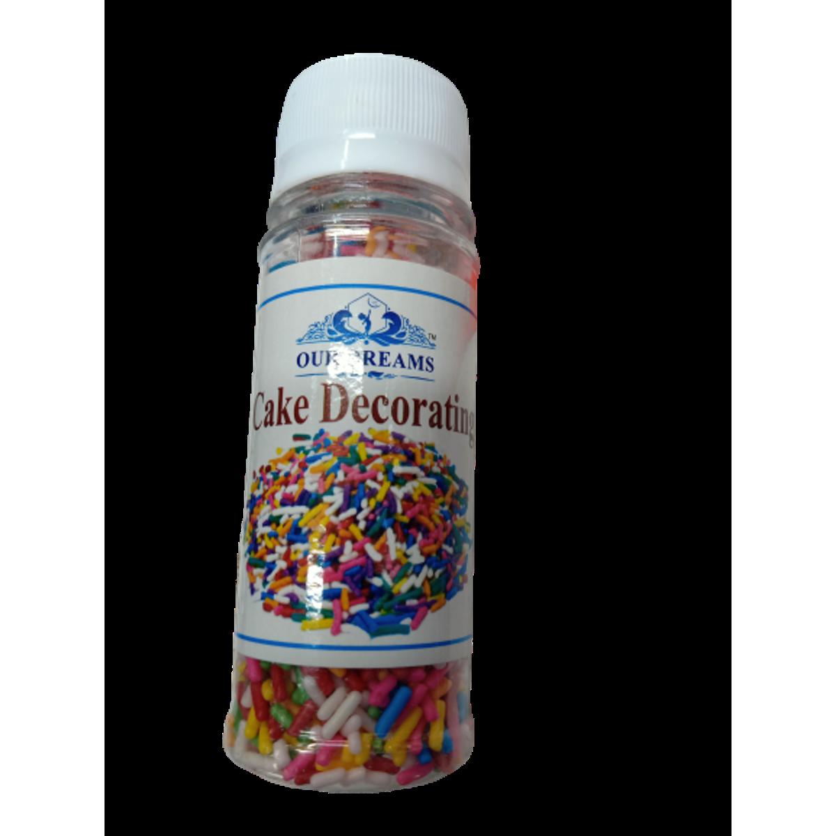 Our Dreams Cake Decoration Multicolor rice 25gm