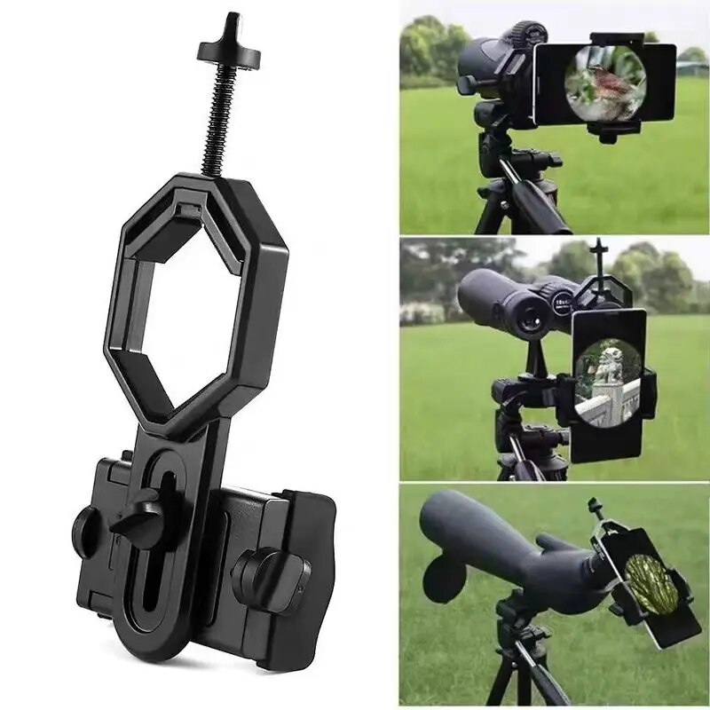 Microscope Biology Teaching Experiment Accessories Kit Mobile Phone Holder Telescope Microscope Connection Mobile Phone Photogra