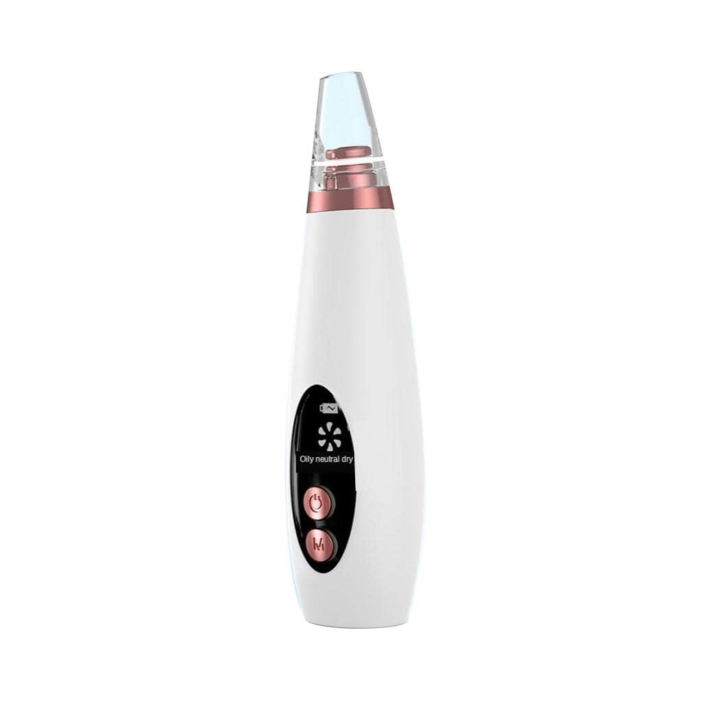 Telebrans As seen on TV 6 in 1 Multi-function Blackhead Remover Tools,Electric Derma suction Machine,USB Rechargeable Acne Pimple Pore Cleaner Vacuum tool - Facial Cleanser Device for Nose & Skin Care. 