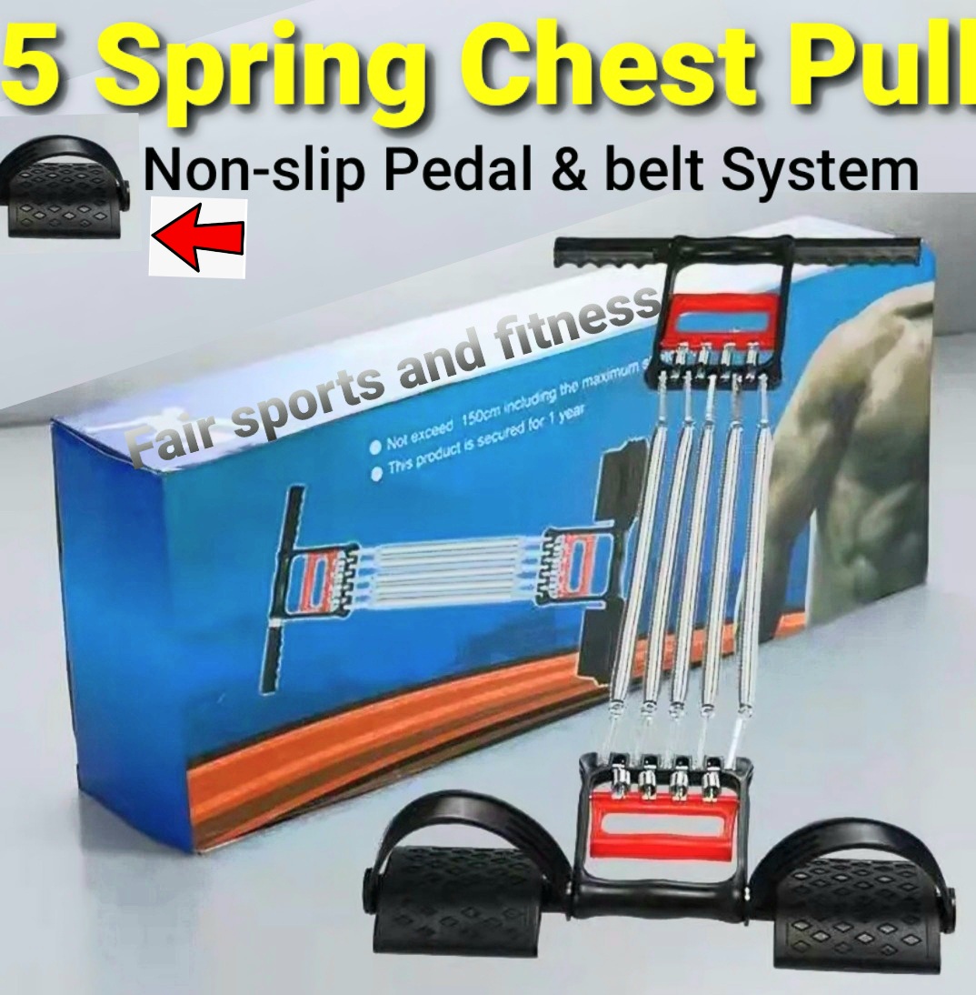 3 in 1 Adjustable Chest Expander with Multi-Function Pedal Grip Price in  bangladesh