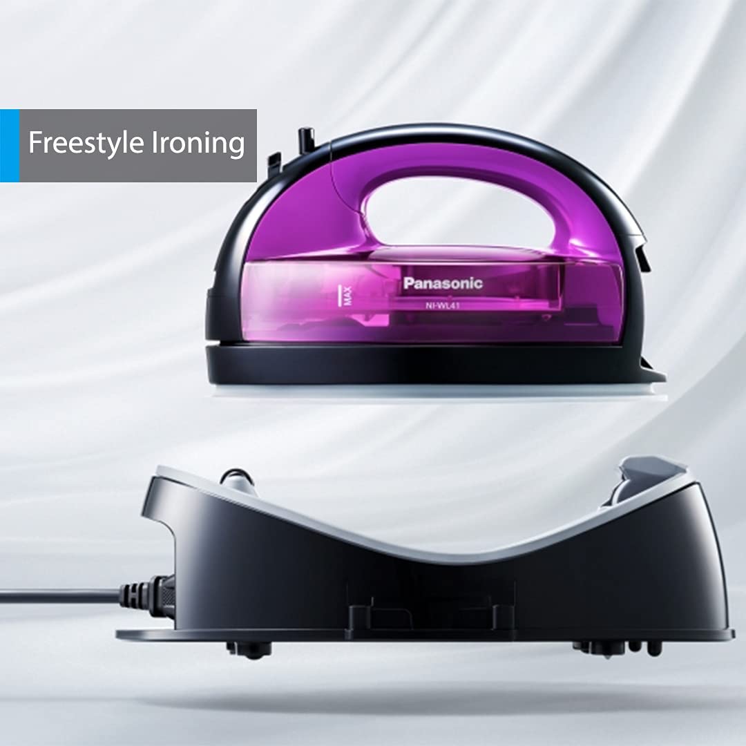 Panasonic NI-WL41 Cordless Steam Iron with Multi-Direction Soleplate. 