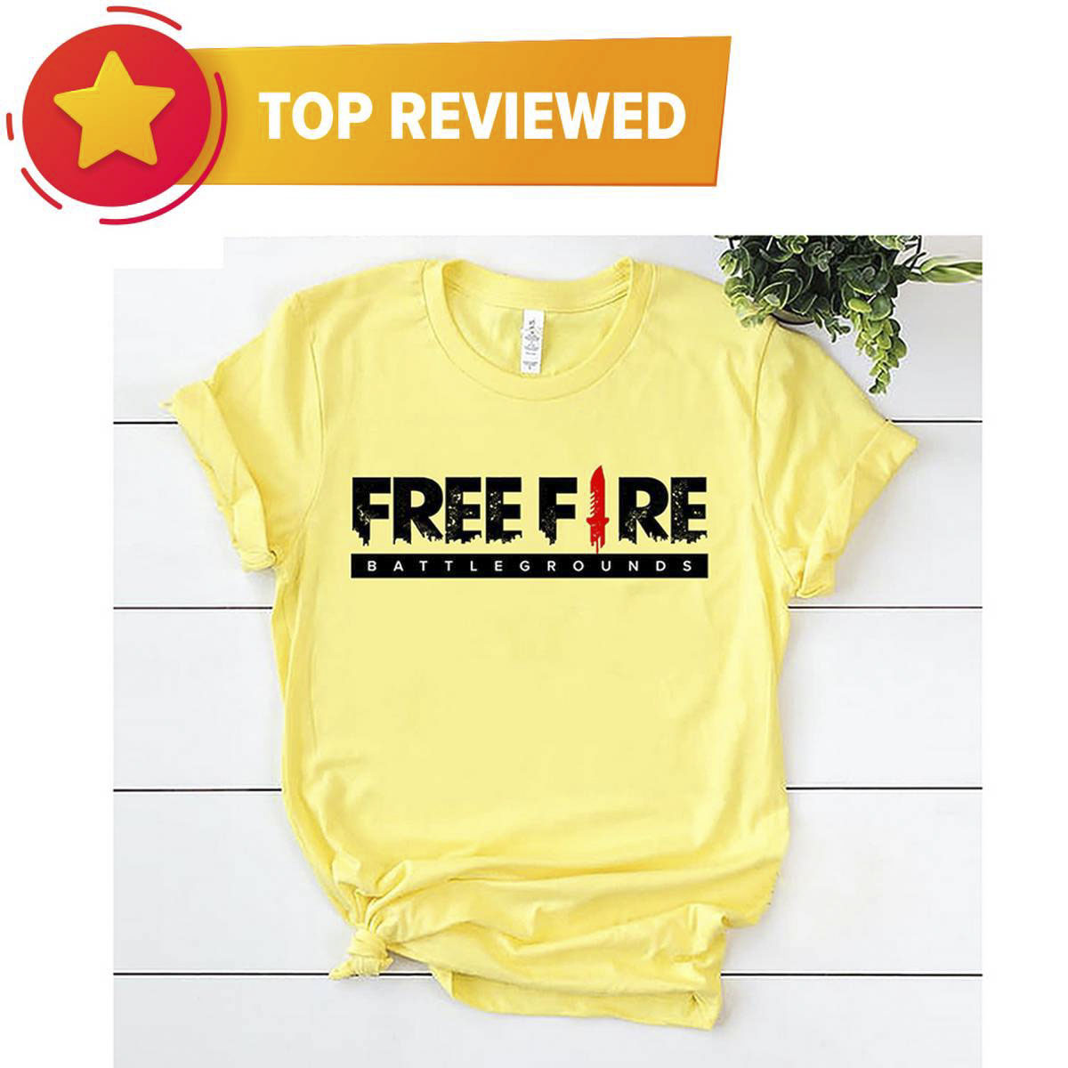 daraz free fire t shirt