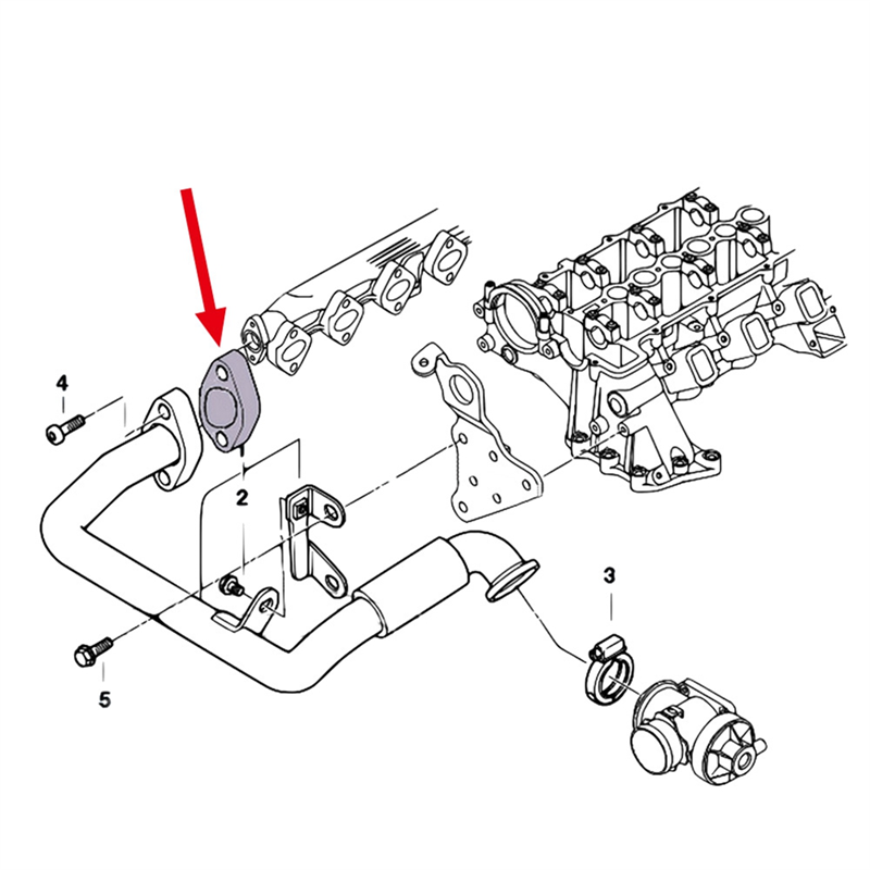 Egr Valve Blanking Block Delete Plate Car Accessories Removal Kits Valve Replacement for -BMW E53 E38 E39 E46 X5 3 318D. 