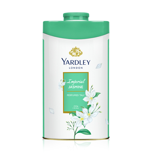 International England product Yardley IMPERIAL JASMINE talcum powder used for male/ female/ baby - 250 GM