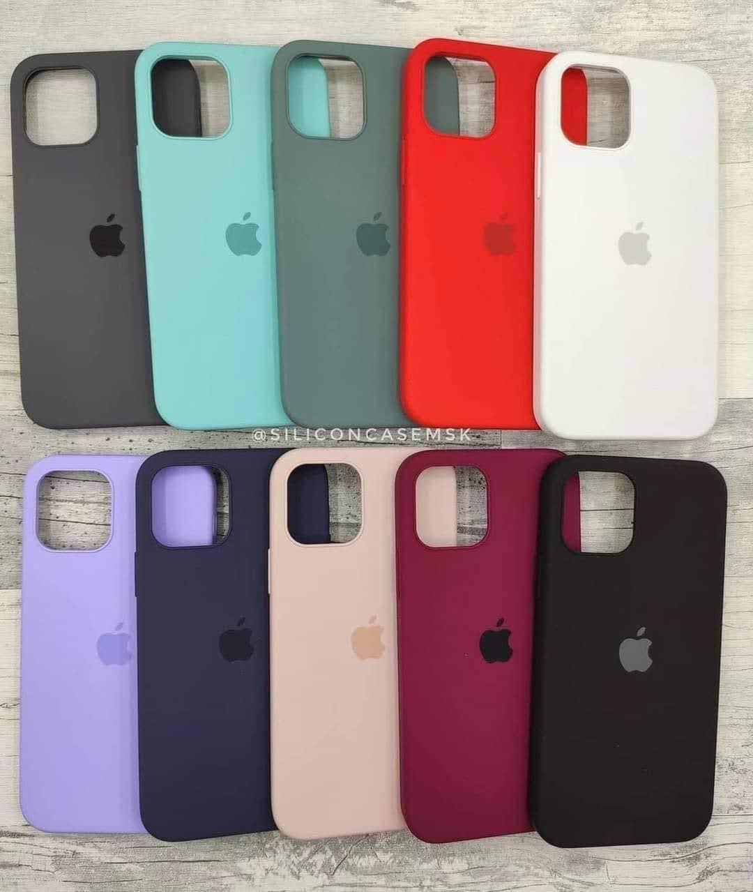 For IPhone 15 / IPhone 15 Plus / IPhone 15 Pro / IPhone 15 Pro Max Luxury Silicone Protect Back Cover Soft Case[Maroon Colour]. 