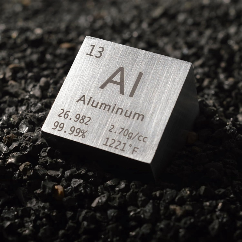 Aluminium Square Density Squares Pure Metal for Elements Collections Lab Experiment Periodic Table Collection(1 Inch) Easy Install Easy to Use. 