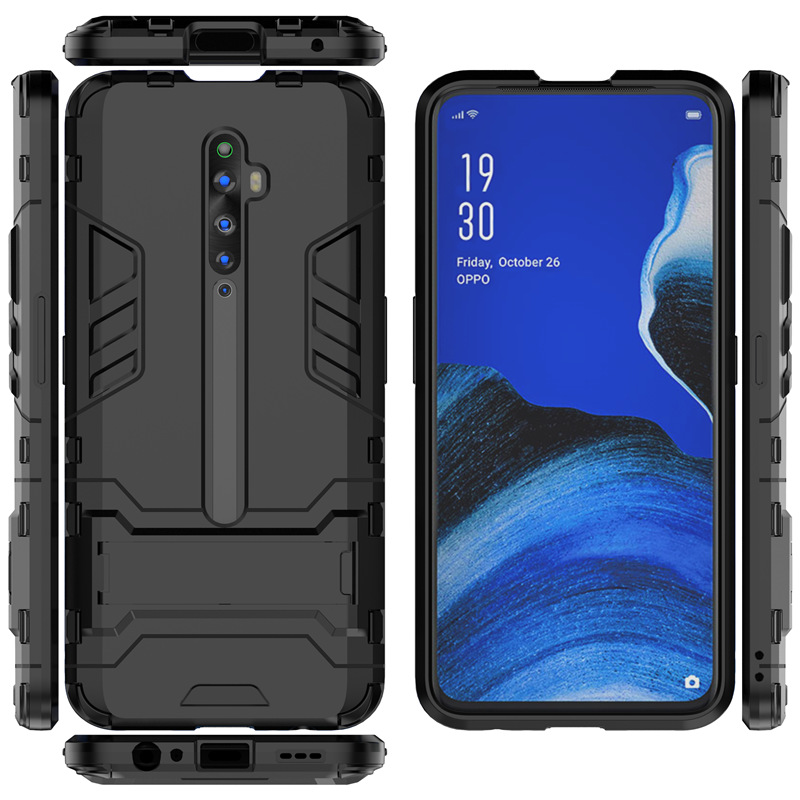 Applicable OPPORealme C11 Iron Man Armor Phone Case Rneo 5 Two-in-One Invisible Bracket Phone Case. 