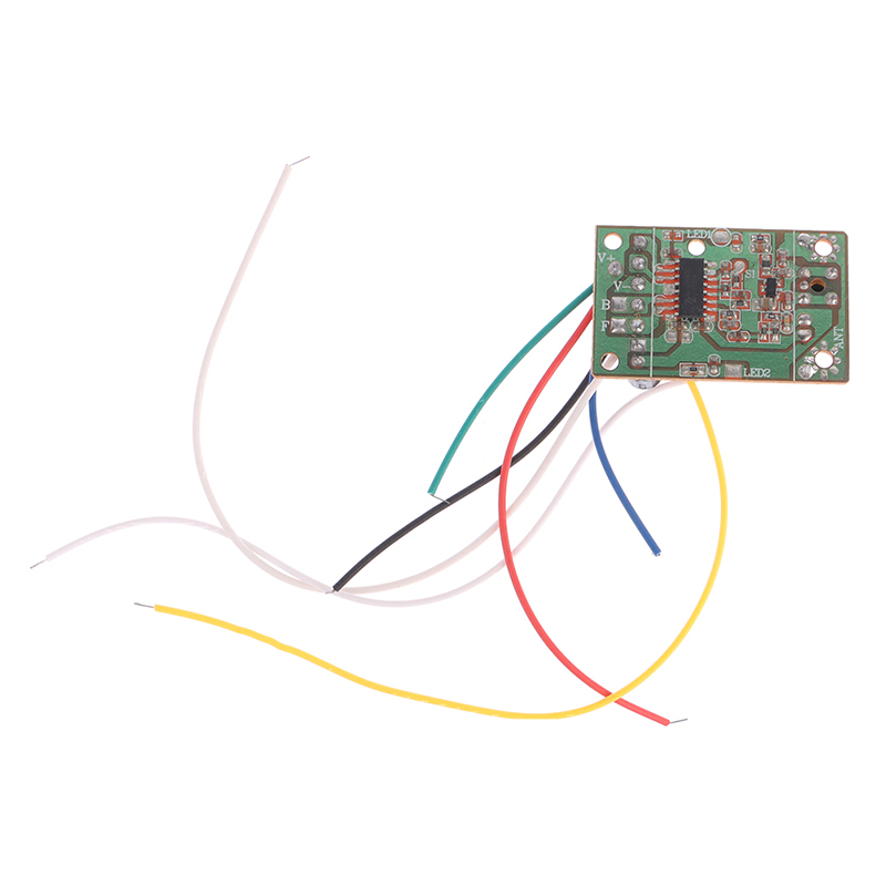 4CH RC Car Remote Control 27MHz Circuit PCB Transmitter and Receiver Board. 