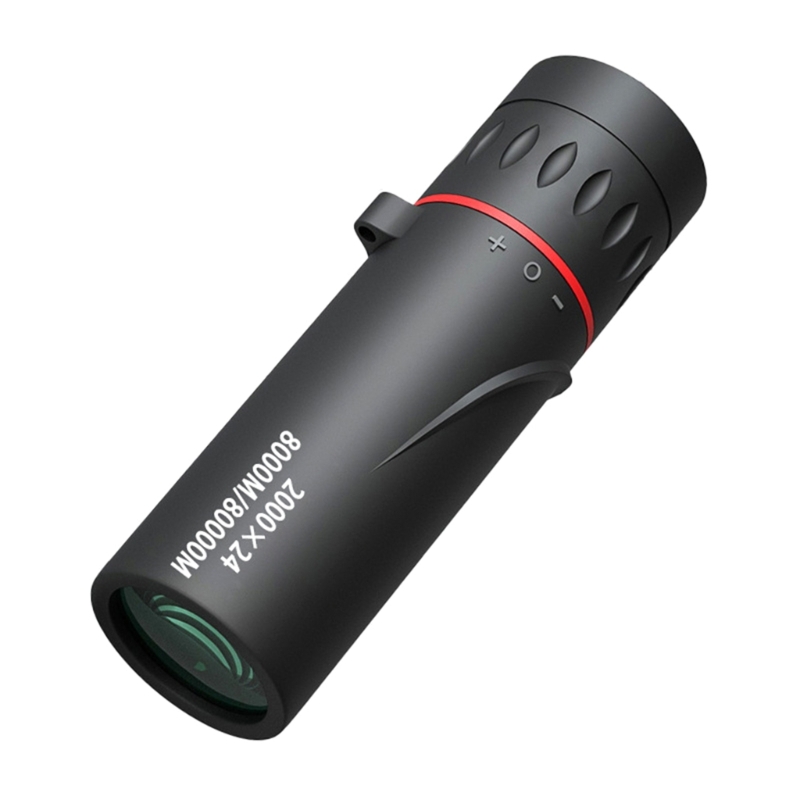 Zooming Monocular High Powered 2000x24 Monocular Telescope Hand Held Monocular Telescope with Phone Holder Bird Watching. 