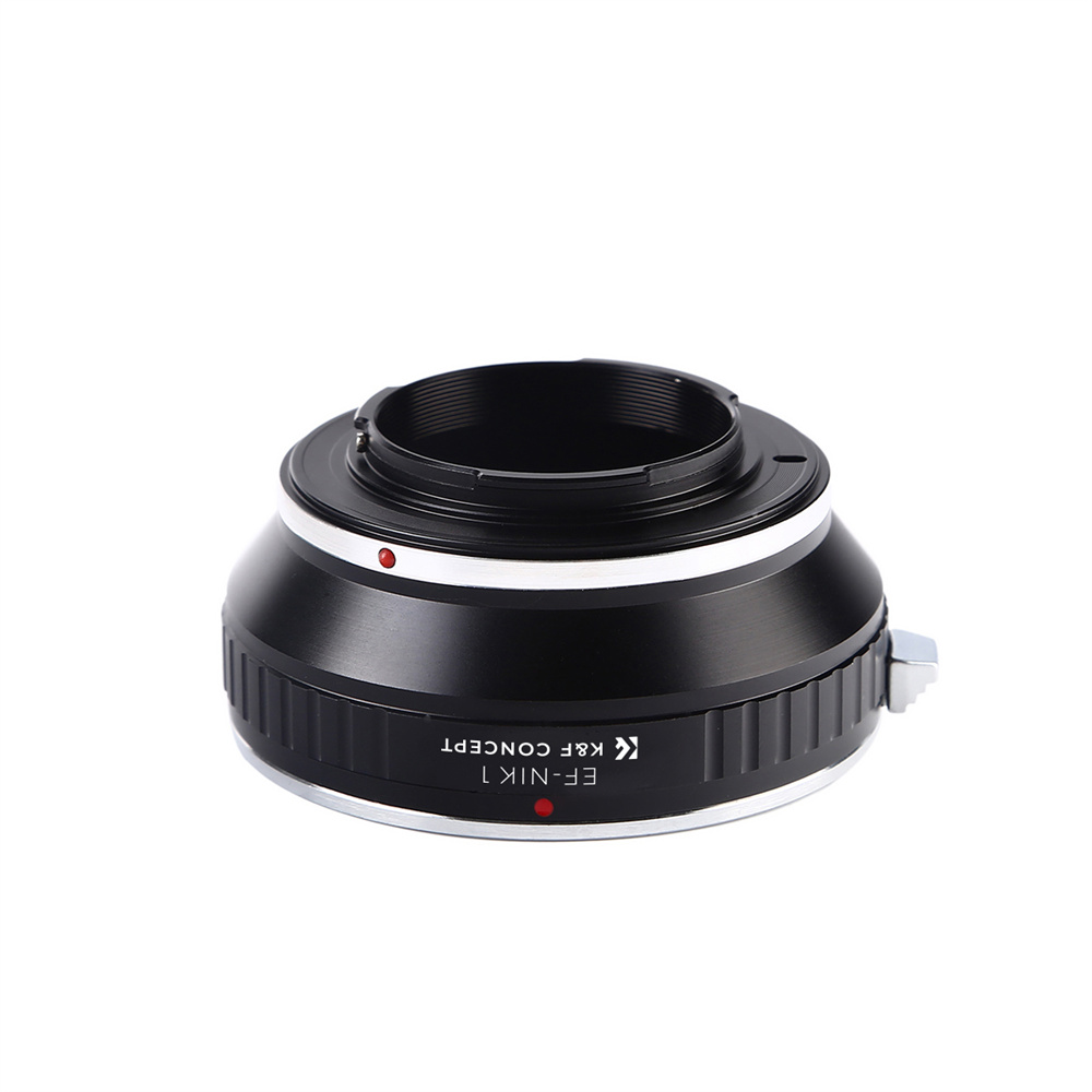 K F Concept for EOS-Nikon1 Lens Mount Adapter for Canon EOS EF EFS Lenses to Nikon 1 Mirrorless Camera Body for Nikon 1 J1 J2 J3. 