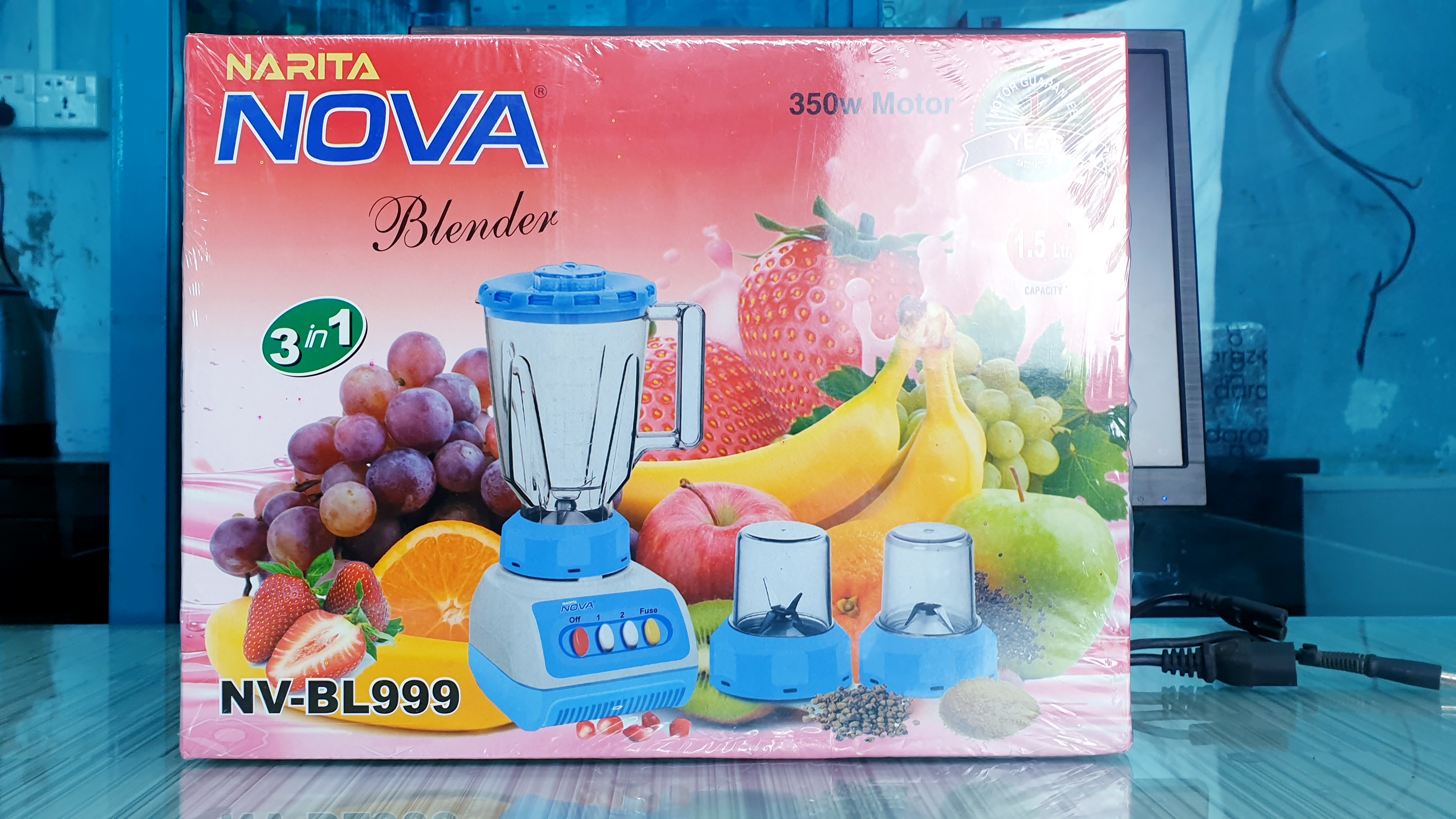 Blender Nova Narita / Prestige Narita, Only Service Warranty: 02 Years.. 