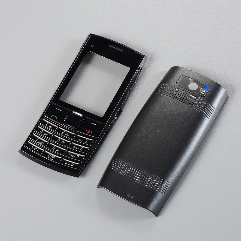 For Nokia X2-02 Full Complete Mobile Casing / Housing with Body & Keypad. 