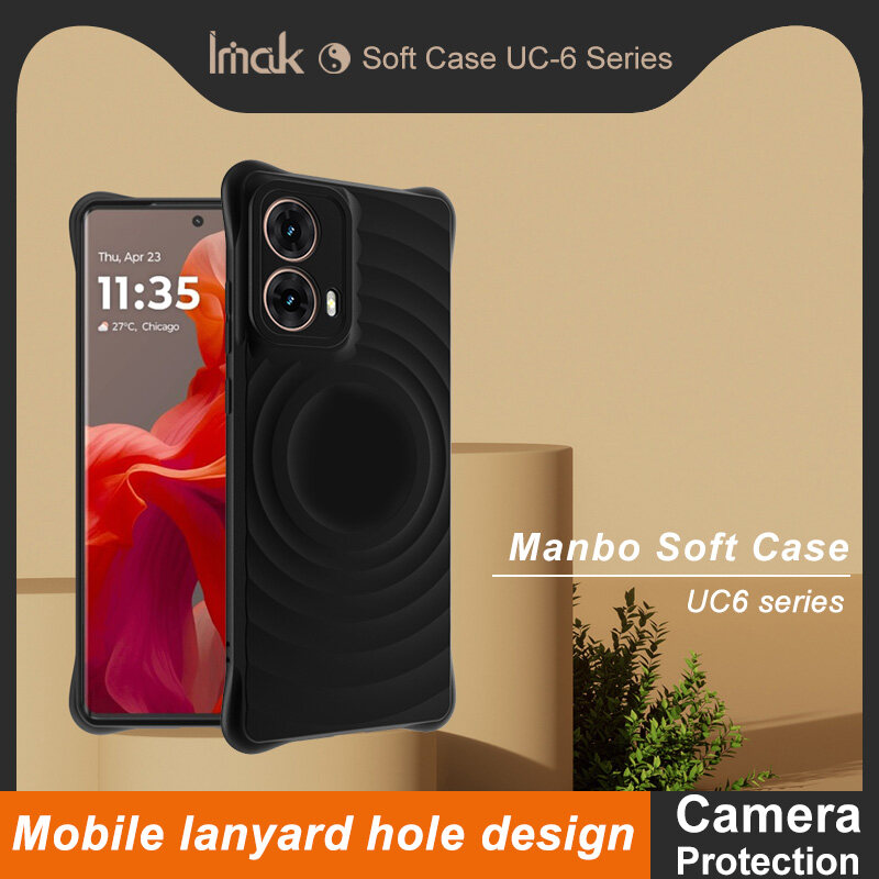 For Motorola Moto G85 5G Case Matte Finish Camera Protection Shockproof Back Cover Casing