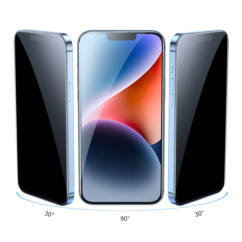 Hoco A12 Pro Nano 3D Unbreakable Privacy Glass for iPhone 13 Pro Max