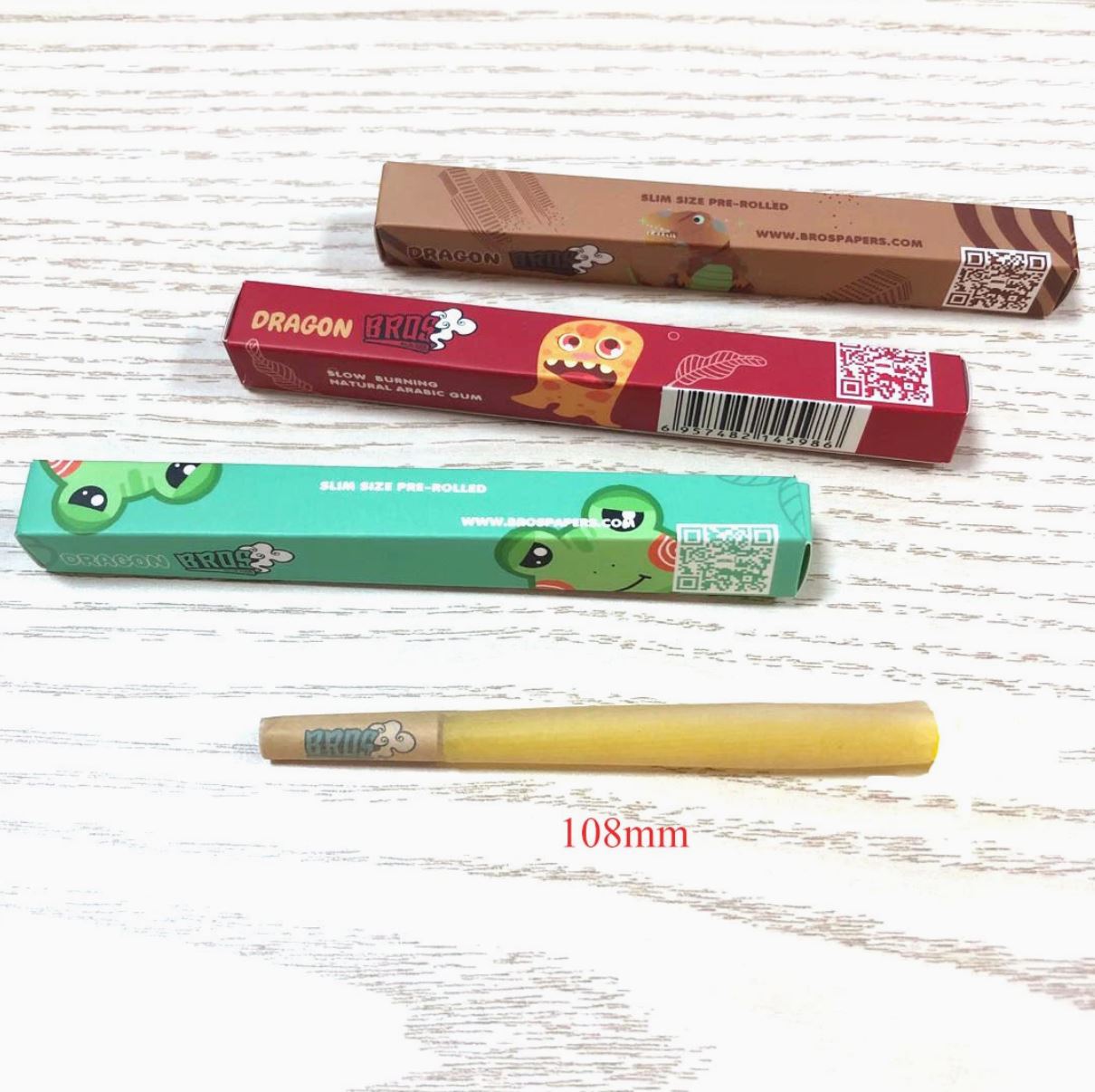50 Peace Ready Made Joint Paper With Filter Rolling Smoking  Paper. 