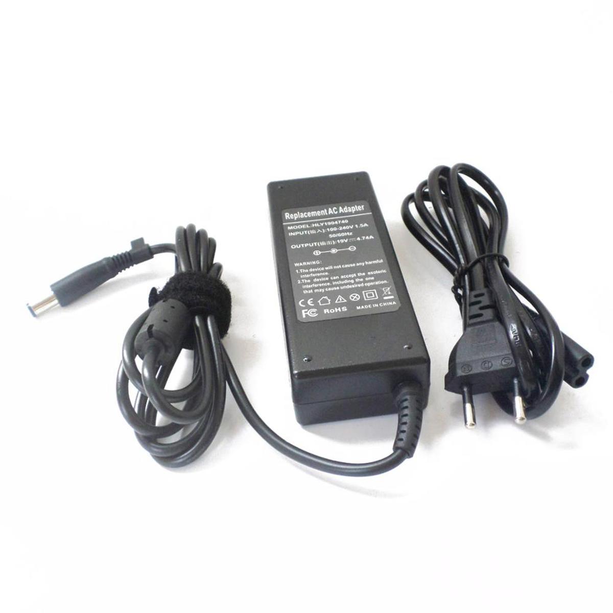 Power Adapter 7.4mm*5.0mm 19V 90W For HP HDX16 HDX 16T X16 X16T ED495AA#ABA ED494AA ABA ED495AA Smart Pin Laptop Power Charger Plug