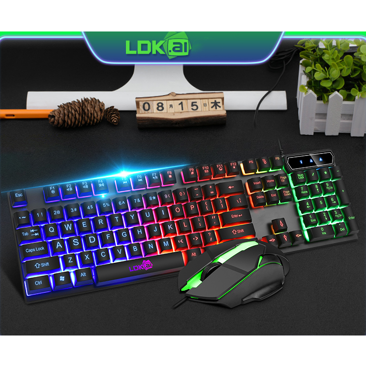 Ldkai832 Rgb Gaming Keyboard And Mouse Combo - Elevate Your Gaming