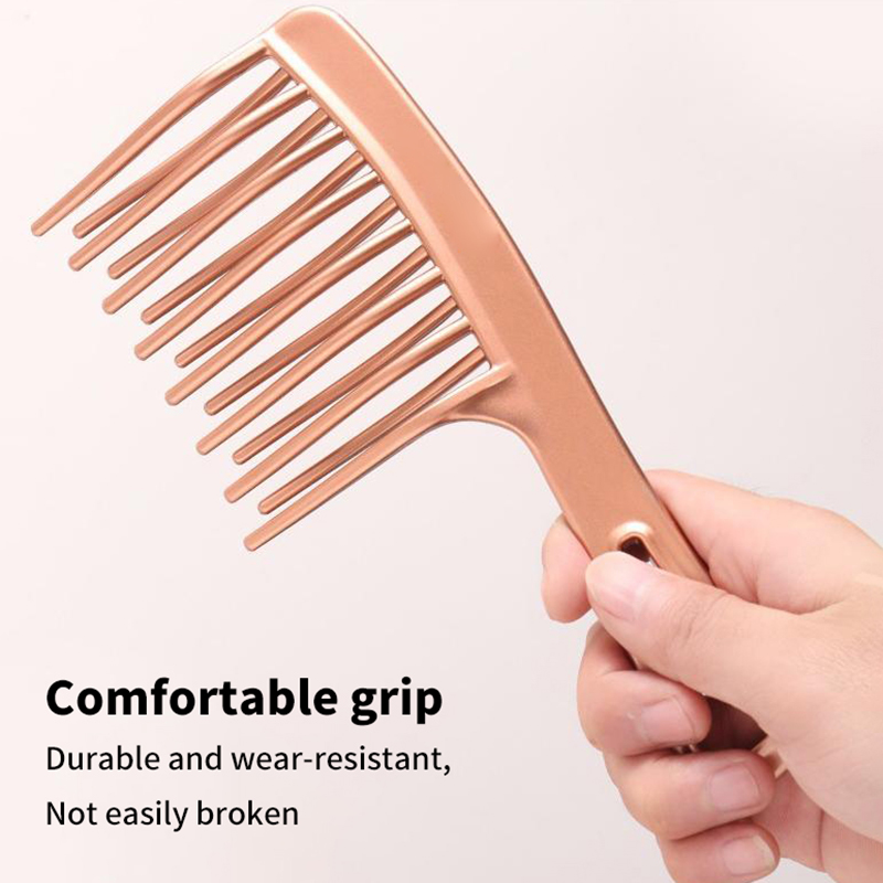 Double Row Large Toothed Comb WideToothed Fluffy Comb For Long And Curly Hair SUPER BABY. 