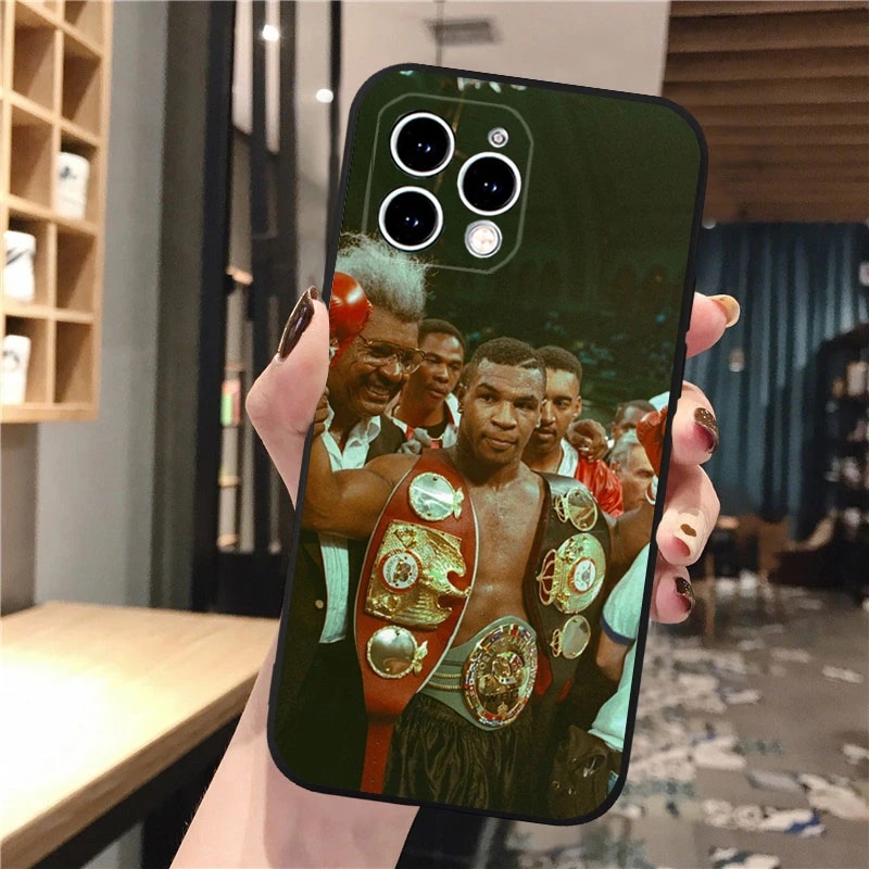 Mike Tyson Boxing Phone Case For iPhone 15 14 Pro Max 13 12 11 Pro Max XSMax XR 12 13 mini 14 Plus Shell. 