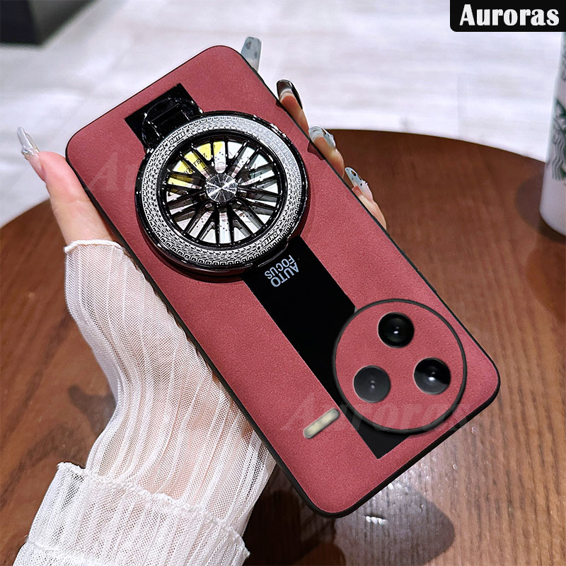 For Redmi K40 K50 K60 K60E K70 K70E Pro Plus Phone case Luxury Suede Texture Multi-Angle Gyro Stand Wear Stain-Resistant Case for Redmi K50 60 Ultra Cover casing HP