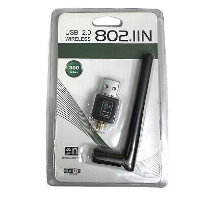USB 2.0 wireless 802.11n 300mbps WIFI Adapter. 