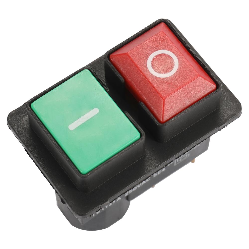 250V Universal CK21D/250V Safety Switch Emergency Stop Safe Cut Off Killer Waterproof and Dustproof Switches Electromagnetic Switch for Grinding Machine. 