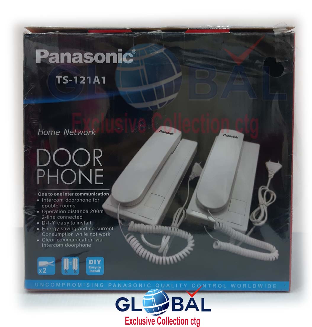 Intercom Phone 2 PCS Door to Door Intercom can speak through cable from one room to another without anything. ST-121A1. 
