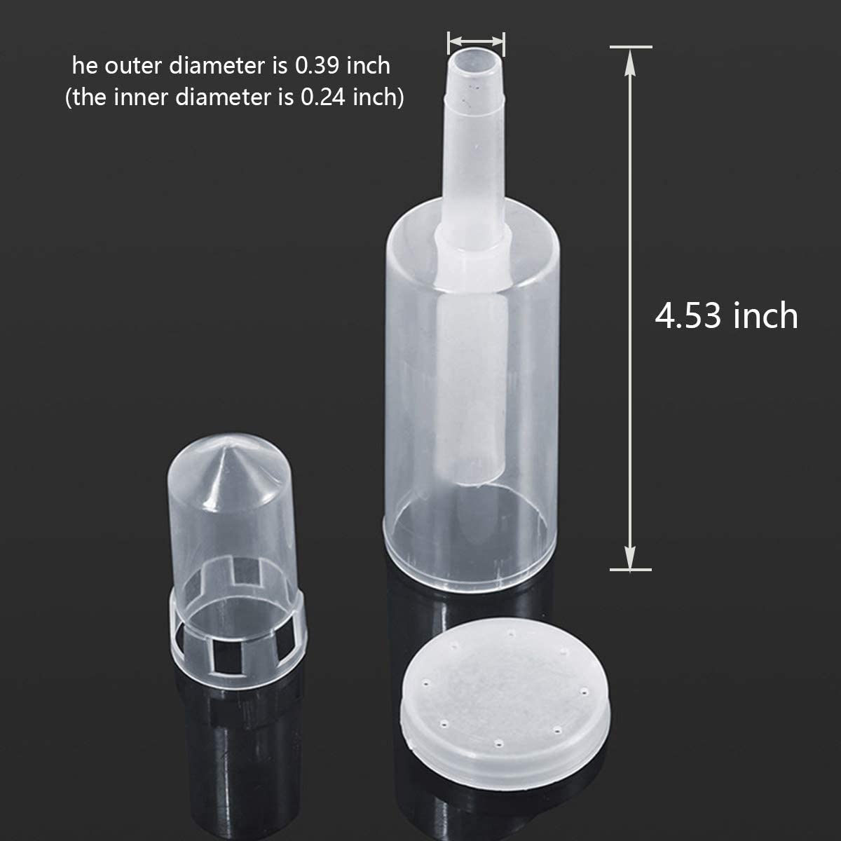 Fermentation Lids Kit,Airlock for Fermentation Air Locks with Black Grommets Airlock Bubble for Beer and Wine,Mason Jar. 
