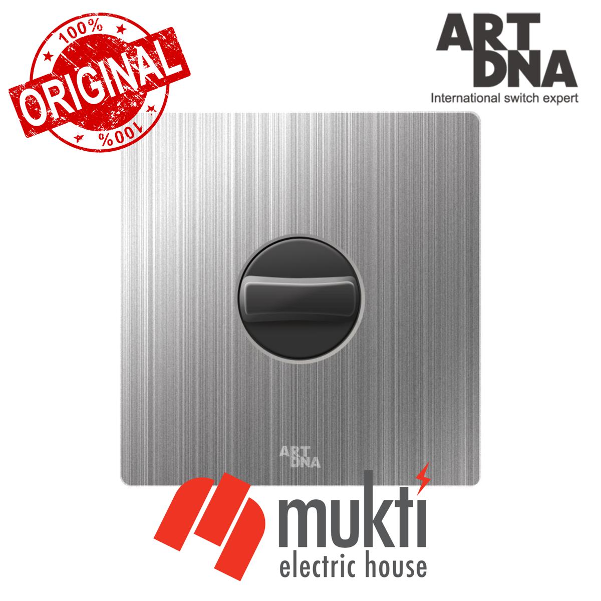 ART DNA A69 Steel Series 300W Fan Regulator Dimmer Socket Speed Controller Switch Outlet ARTDNA