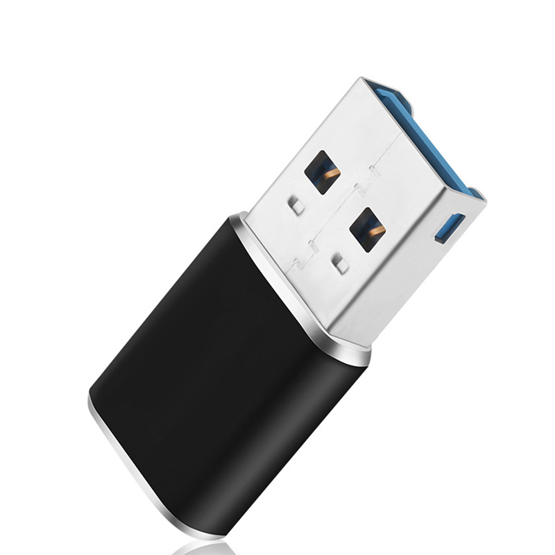 Aluminum Mini USB 3.0 Memory Card Reader Adapter for Micro-SD Card. 