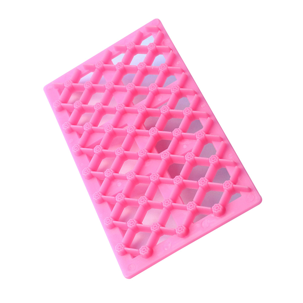 DIY Square Grid Chocolate Fondant Cake Cutter Baking Emboss Decorating Mold Tool. 