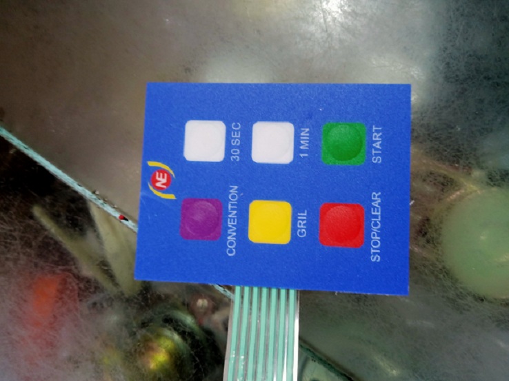 MICROWAVE OVEN TOUCH CONTROLLING CIRCUIT BOARD. 