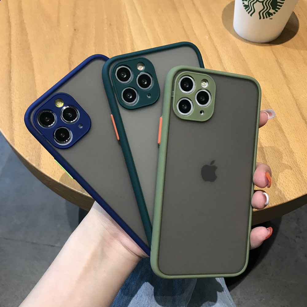 Jizetin for Samsung J5 2015 Back Cover Transparent Matte Mobile Phone Cases Ultra Thin Full Lens Protection Phone Case. 