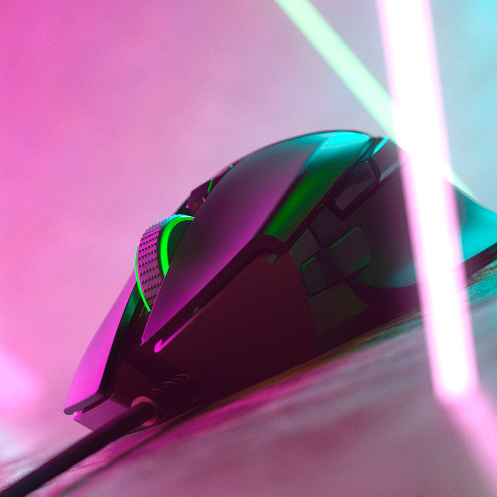 Razer Basilisk V2 Gaming Mouse 20000 DPI Optical Sensor Chroma RGB Lighting 11 Programmable Buttons Customizable Scroll Resistance Right-handed Mouse Mice Black. 